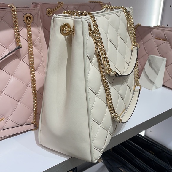 Michael Kors MK Regina Shoulder Bag Soft Leather Large Conv Bag - Picture 14 of 16